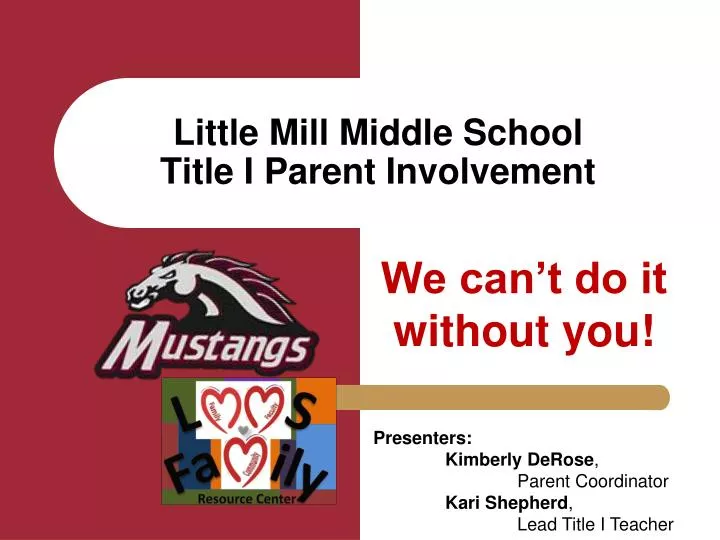little mill middle school title i parent involvement