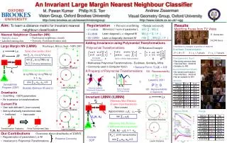 An Invariant Large Margin Nearest Neighbour Classifier