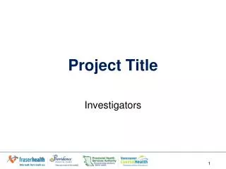 project title
