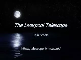 The Liverpool Telescope