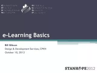 e-Learning Basics