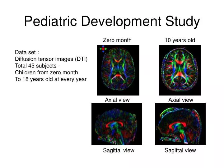 pediatric development study
