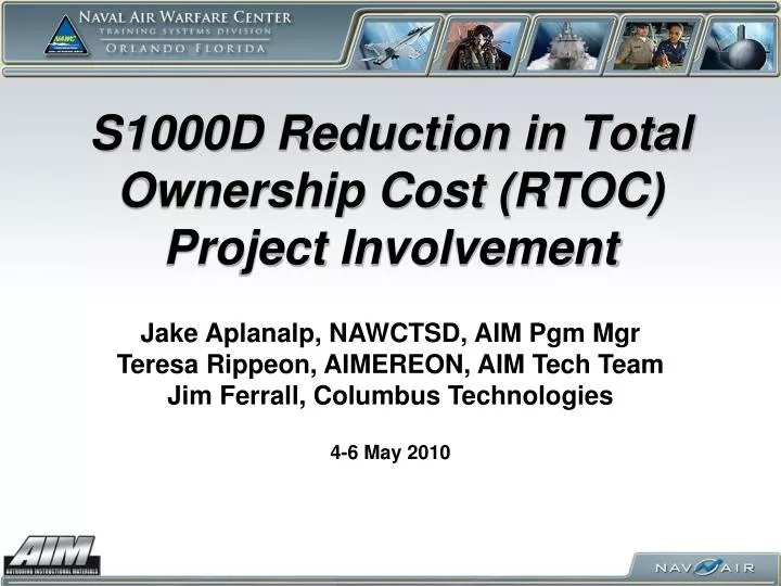 s1000d reduction in total ownership cost rtoc project involvement