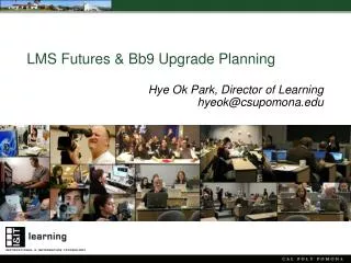 LMS Futures &amp; Bb9 Upgrade Planning