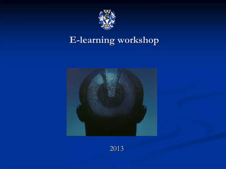 e learning workshop