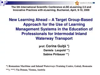 A Target Group-Based Approach for the Use of Learning Management Systems