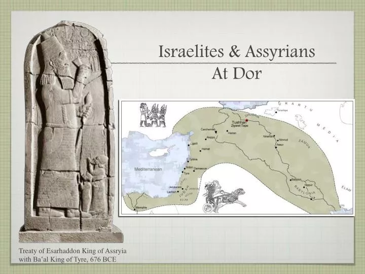 israelites assyrians at dor