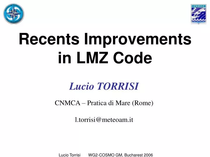 recents improvements in lmz code