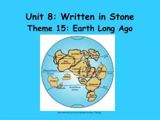 Unit 8: Written in Stone