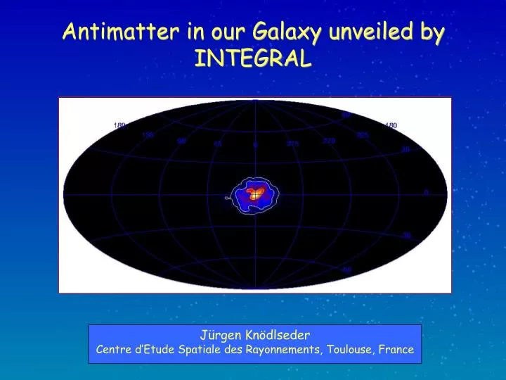 antimatter in our galaxy unveiled by integral