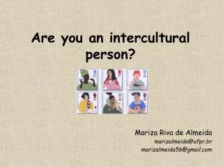 Are you an intercultural person?