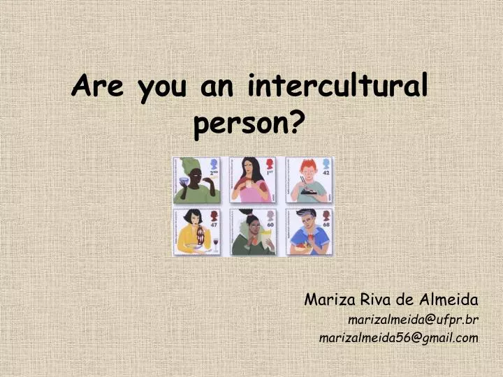 are you an intercultural person
