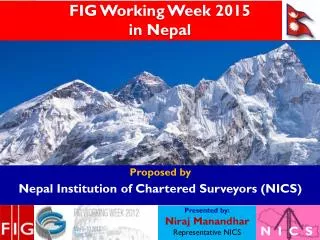 FIG Working Week 2015 in Nepal