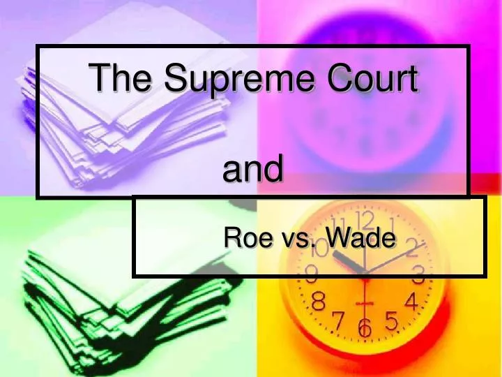 the supreme court and