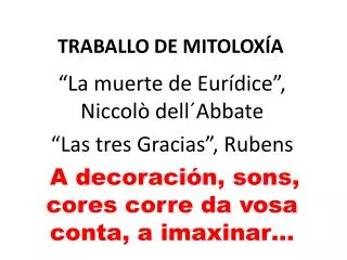 traballo de mitolox a