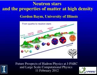 Neutron stars and the properties of matter at high density