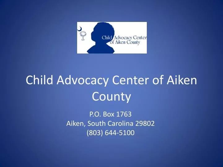 child advocacy center of aiken county