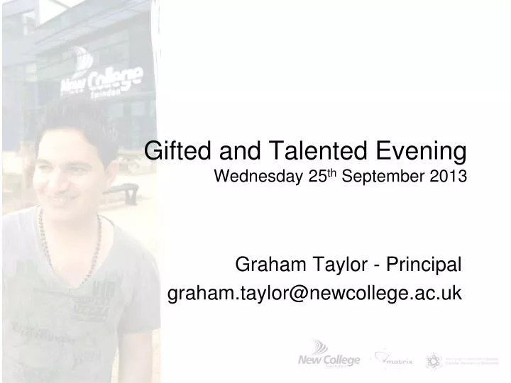 gifted and talented evening wednesday 25 th september 2013