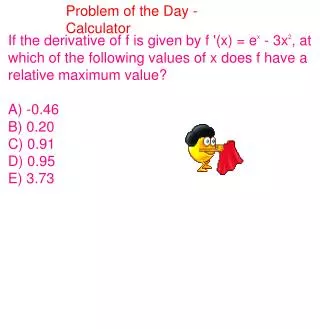 Problem of the Day - Calculator