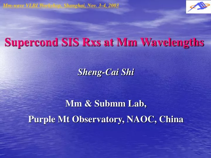 supercond sis rxs at mm wavelengths