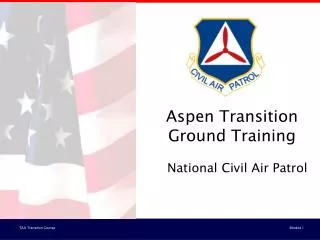 Aspen Transition Ground Training