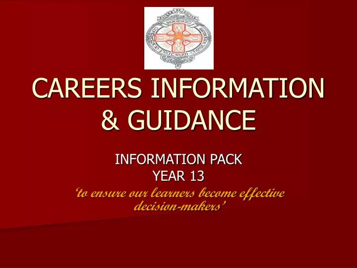 careers information guidance