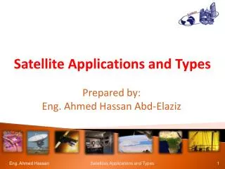 Satellite Applications and Types