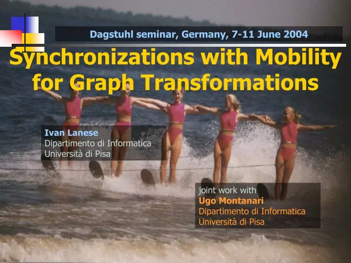 synchronizations with mobility for graph transformations