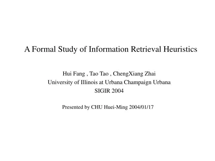 a formal study of information retrieval heuristics