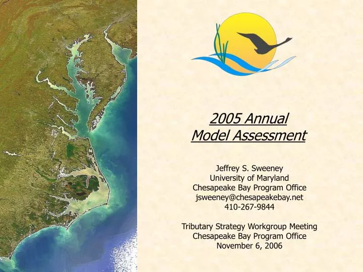 2005 annual model assessment