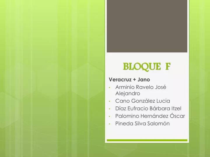 bloque f