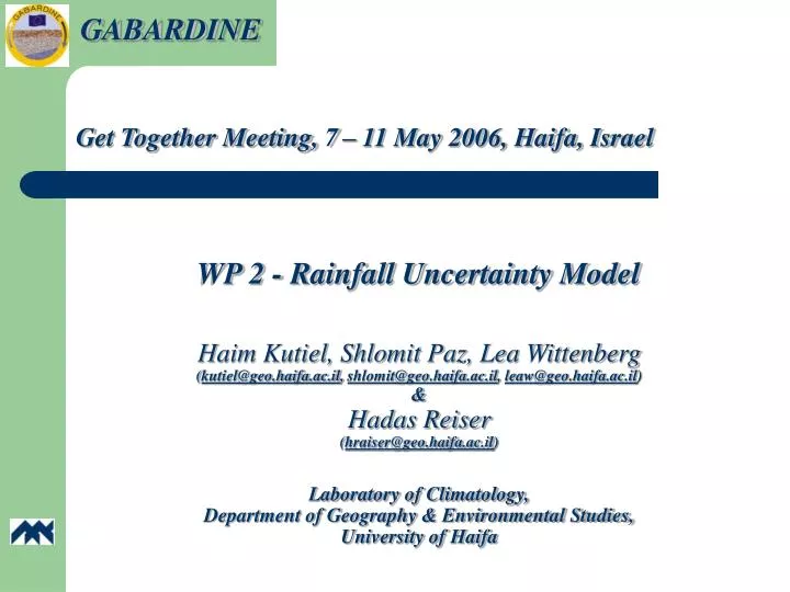 get together meeting 7 11 may 2006 haifa israel
