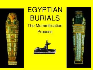 EGYPTIAN BURIALS