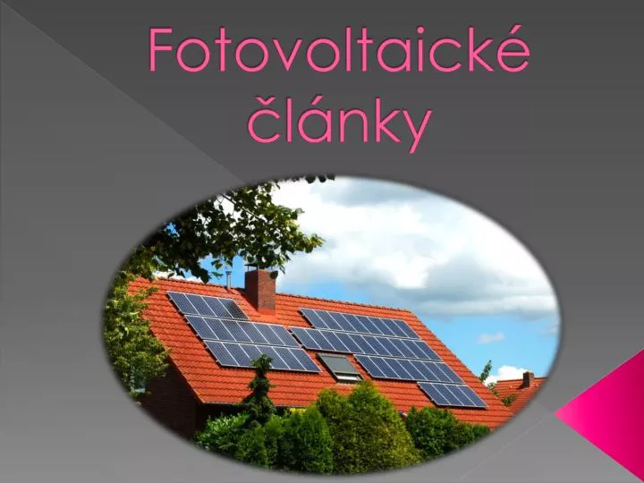 fotovoltaick l nky