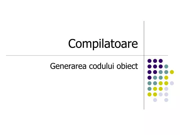 compilatoare