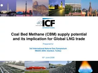 Coal Bed Methane (CBM) supply potential and its implication for Global LNG trade