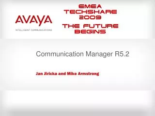 Communication Manager R5.2