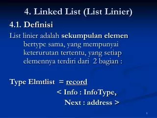 4 linked list list linier