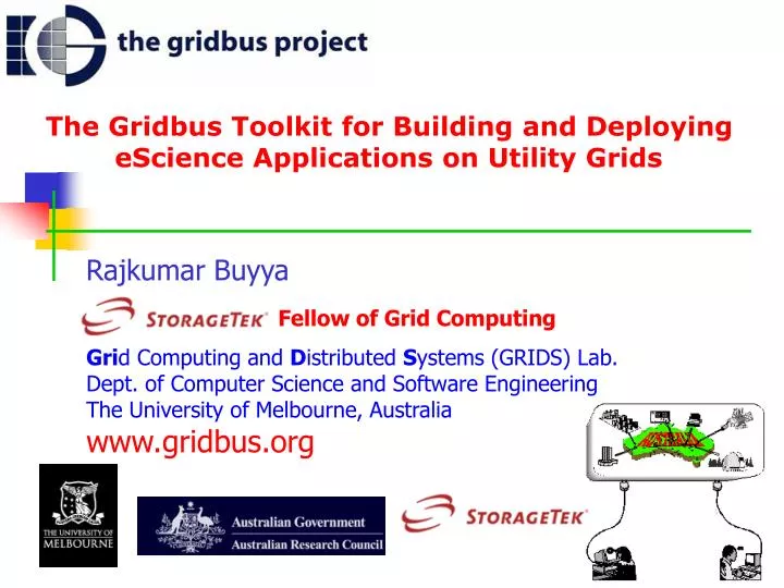 the gridbus toolkit for building and deploying escience applications on utility grids