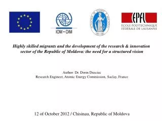 Highly skilled migrants and the development of the research &amp; innovation