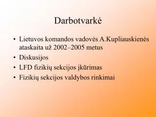 darbotvark