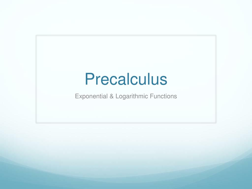 PPT - Precalculus PowerPoint Presentation, free download - ID:4206097