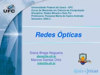 redes pticas