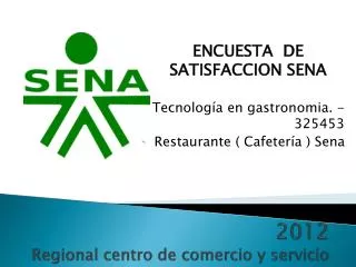 2012 regional centro de comercio y servicio