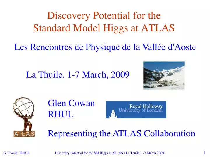 discovery potential for the standard model higgs at atlas
