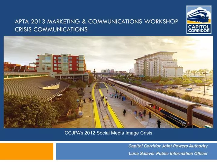apta 2013 marketing communications workshop crisis communications
