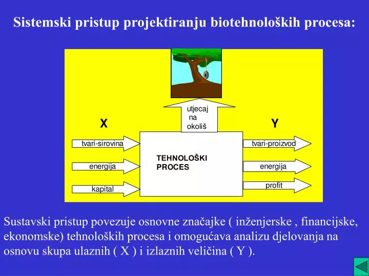 sistemski pristup projektiranju biotehnolo kih procesa