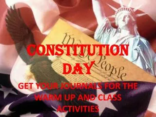 CONSTITUTION DAY