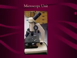 Microscope Unit