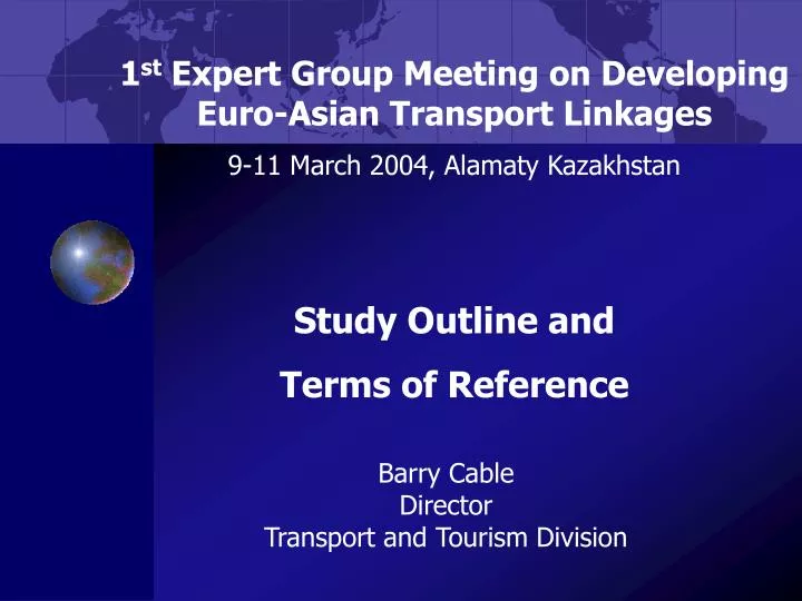 barry cable director transport and tourism division
